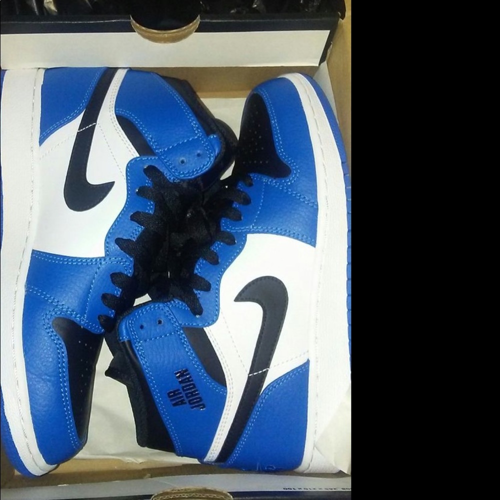 Blue & black Nike’s